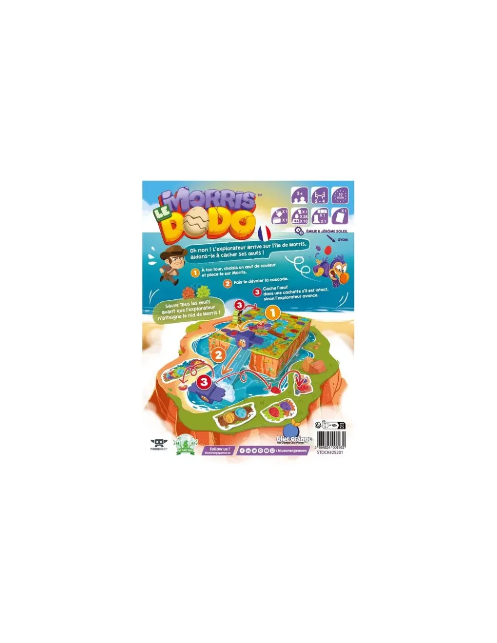 Blue orange Jeu Morris le dodo