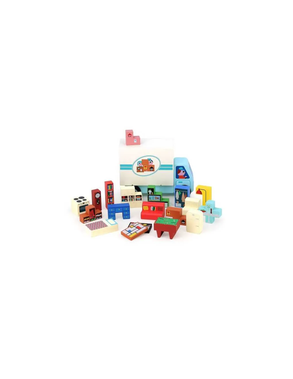 Vilac Jeu Pack it right déménagement Ingela P. Arrhenius -