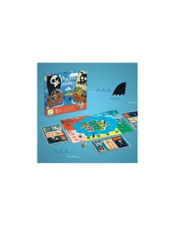 Djeco Jeu Pirate Island - Clearance