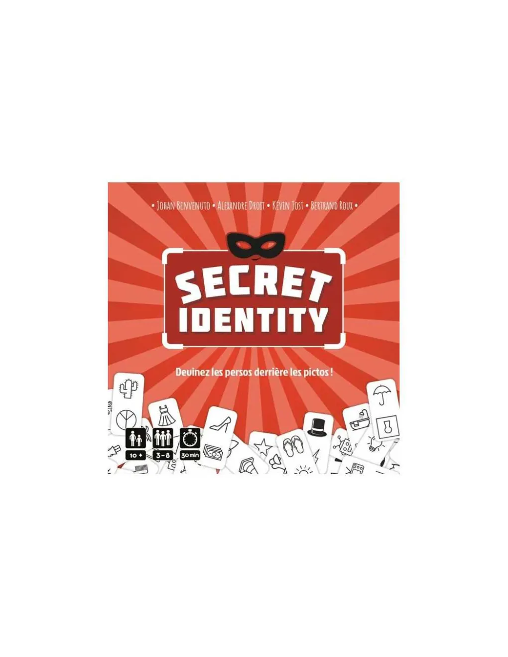 Gigamic Jeu Secret Identity - Discount