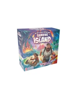 Asmodee Jeu Survive the island Discount