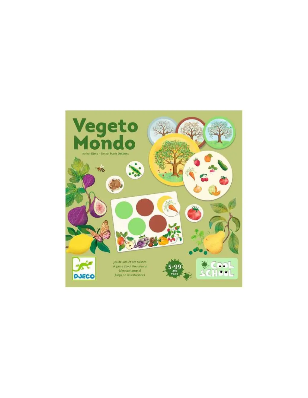 Djeco Jeu Vegeto Mondo - Outlet