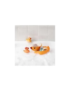 Lilliputiens Jouet de bain maman canard et ses canetons aimantés - Online