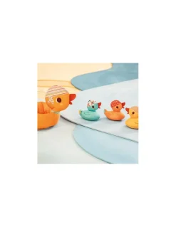 Lilliputiens Jouet de bain maman canard et ses canetons aimantés - Online