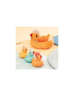 Lilliputiens Jouet de bain maman canard et ses canetons aimantés - Online
