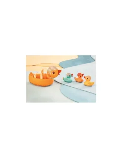 Lilliputiens Jouet de bain maman canard et ses canetons aimantés - Online