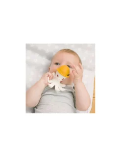 BabyToLove Jouet de dentition Bonnie la pieuvre jaune - Clearance