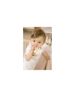 BabyToLove Jouet de dentition Bonnie la pieuvre jaune - Clearance