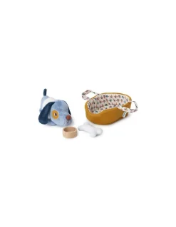 Lilliputiens Jules le chien et son panier - Sale