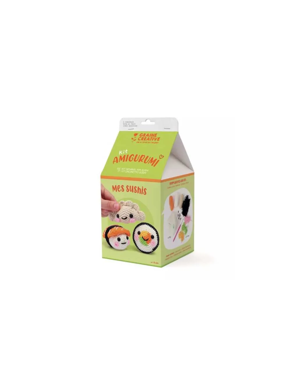 Graine Creative Kit Amigurumi Mes sushis - Graine créative New