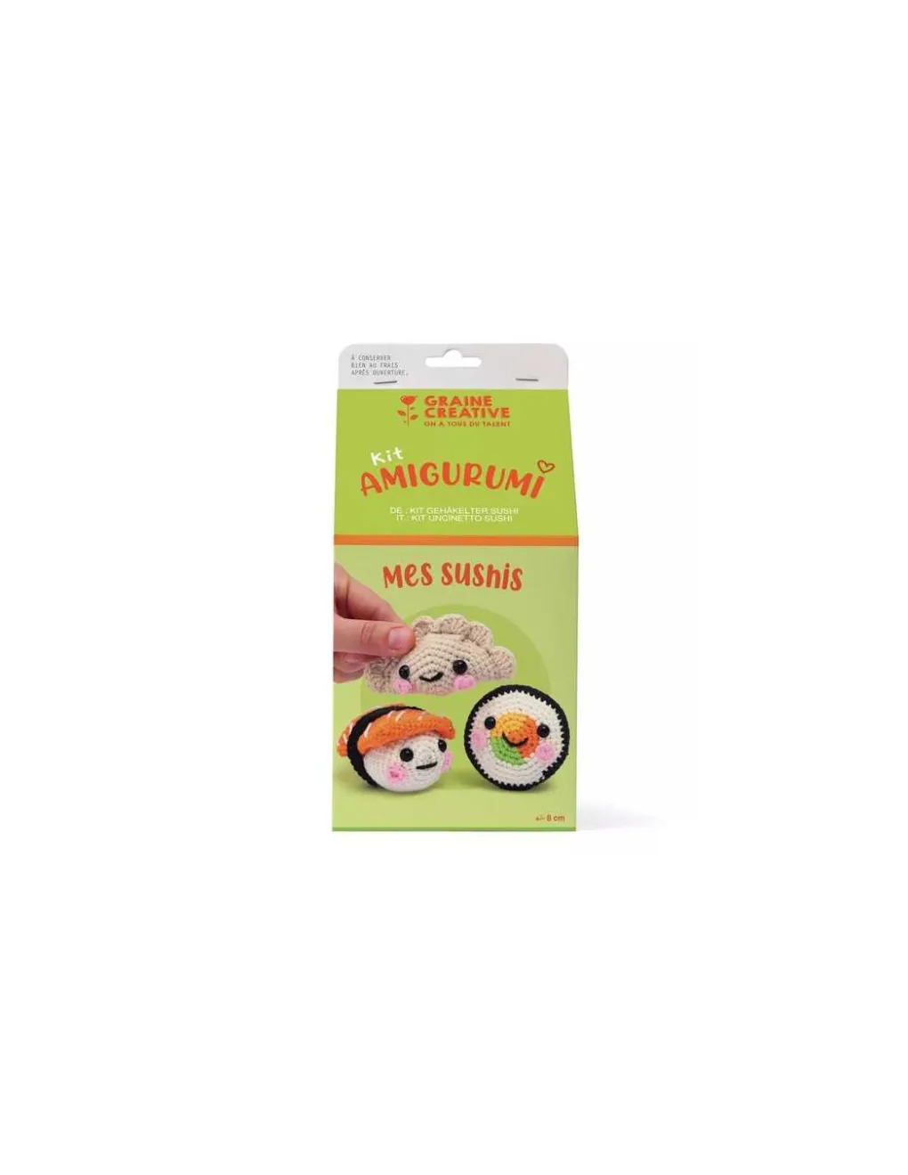 Graine Creative Kit Amigurumi Mes sushis - Graine créative New
