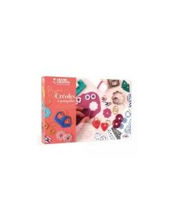 Graine Creative Kit créoles à pampilles en Fimo - Graine Créative Discount