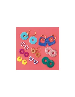 Graine Creative Kit créoles à pampilles en Fimo - Graine Créative Discount