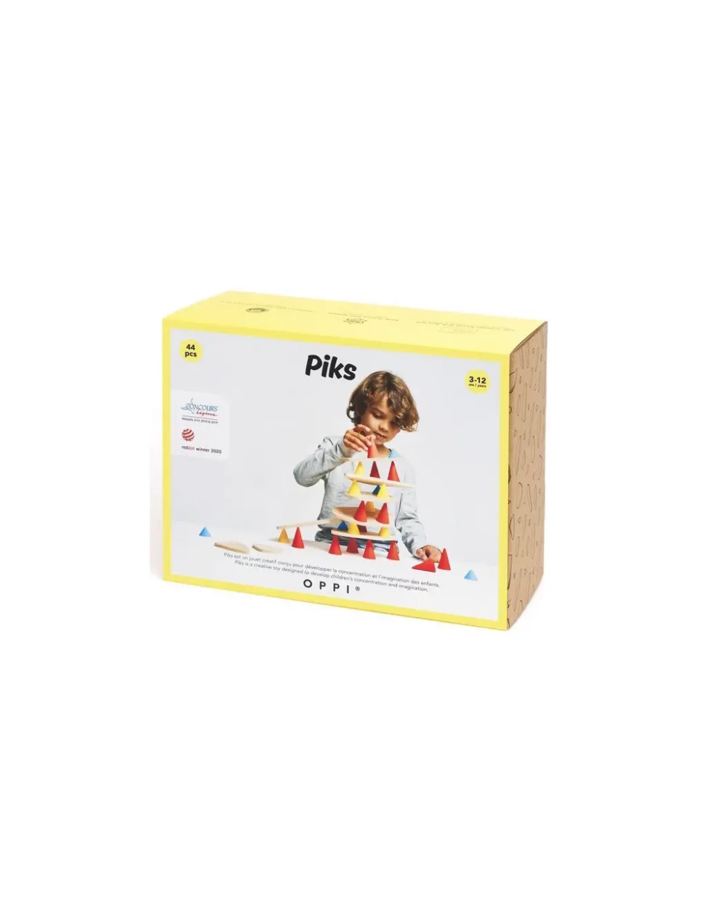 Oppi Kit de construction Piks 44 pièces - Discount