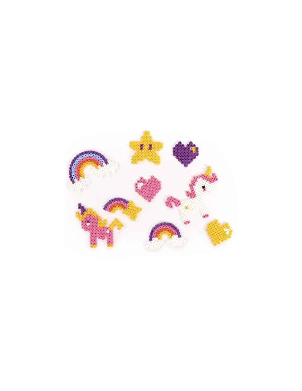 Graine Creative Kit Perlou Licorne Arc en ciel perles à repasser - Graine créative Discount