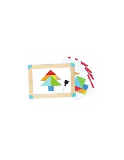 Hape Toys Labyrinthe magnétique Tangram 3 en 1 - Hape Best