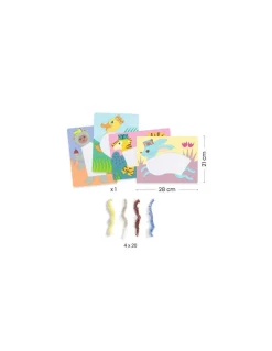 Djeco Laine et scratch Avec un chapeau - Outlet