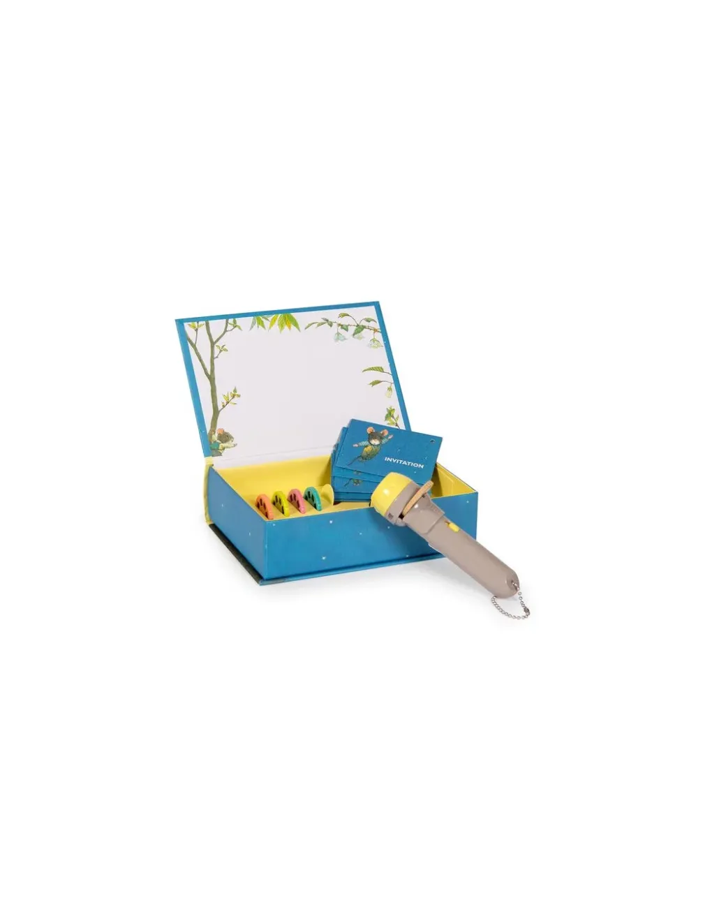 Moulin Roty Lampe à histoires livre La famille Souris Ecole des loisirs - Outlet