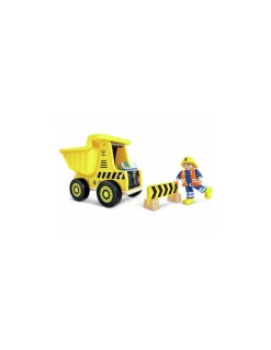 Hape Toys Le camion benne Mes engins de chantier - Hape Hot