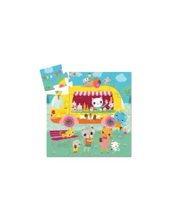 Djeco Le glacier puzzle 16 pièces - Clearance