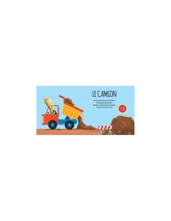 Sassi junior Les engins de chantier livre sonore - Sassi Hot