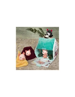 Lilliputiens Les maisons du loup et des 3 petits cochons - Discount