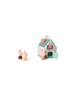 Lilliputiens Les maisons du loup et des 3 petits cochons - Discount