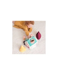 Lilliputiens Les maisons du loup et des 3 petits cochons - Discount