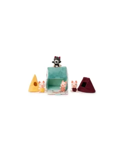 Lilliputiens Les maisons du loup et des 3 petits cochons - Discount