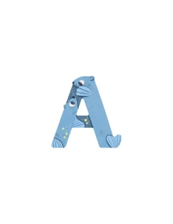 Moulin Roty Lettre A bleu en bois - Sale