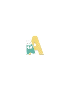 Janod Lettre A en bois Pure - Discount