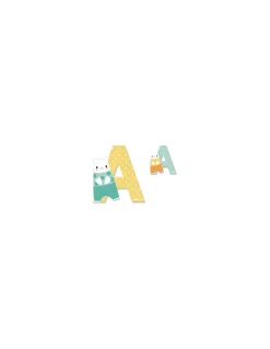 Janod Lettre A en bois Pure - Discount