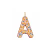 Lilliputiens Lettre A rose phosphorescente - New