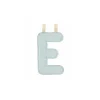 Lilliputiens Lettre E bleue phosphorescente -