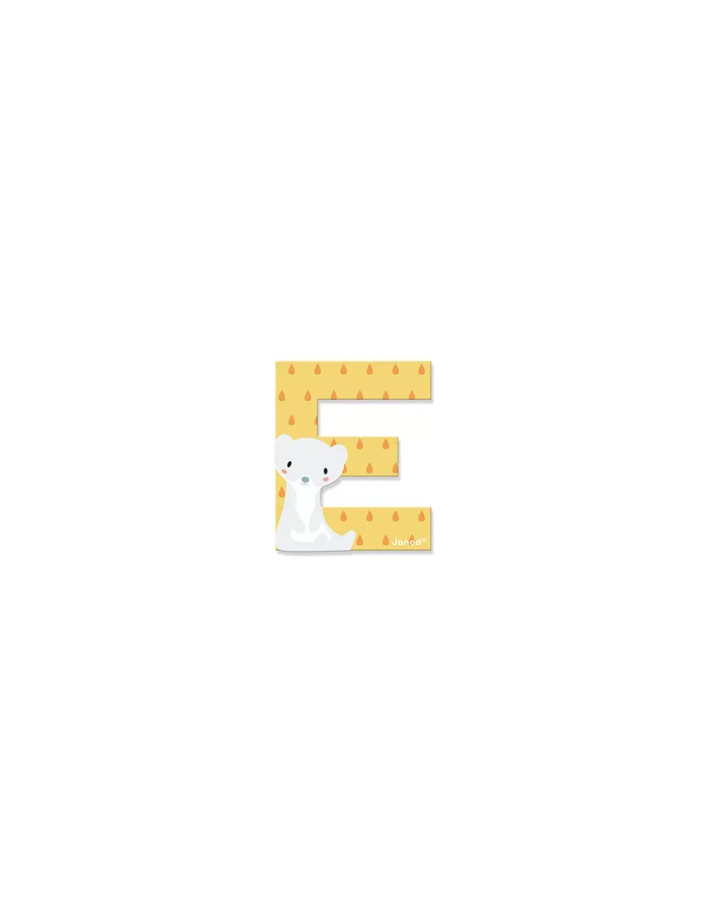 Janod Lettre E en bois Pure -