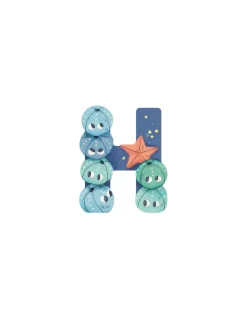 Moulin Roty Lettre H en bois - Clearance