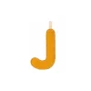 Lilliputiens Lettre J phosphorescente - Clearance