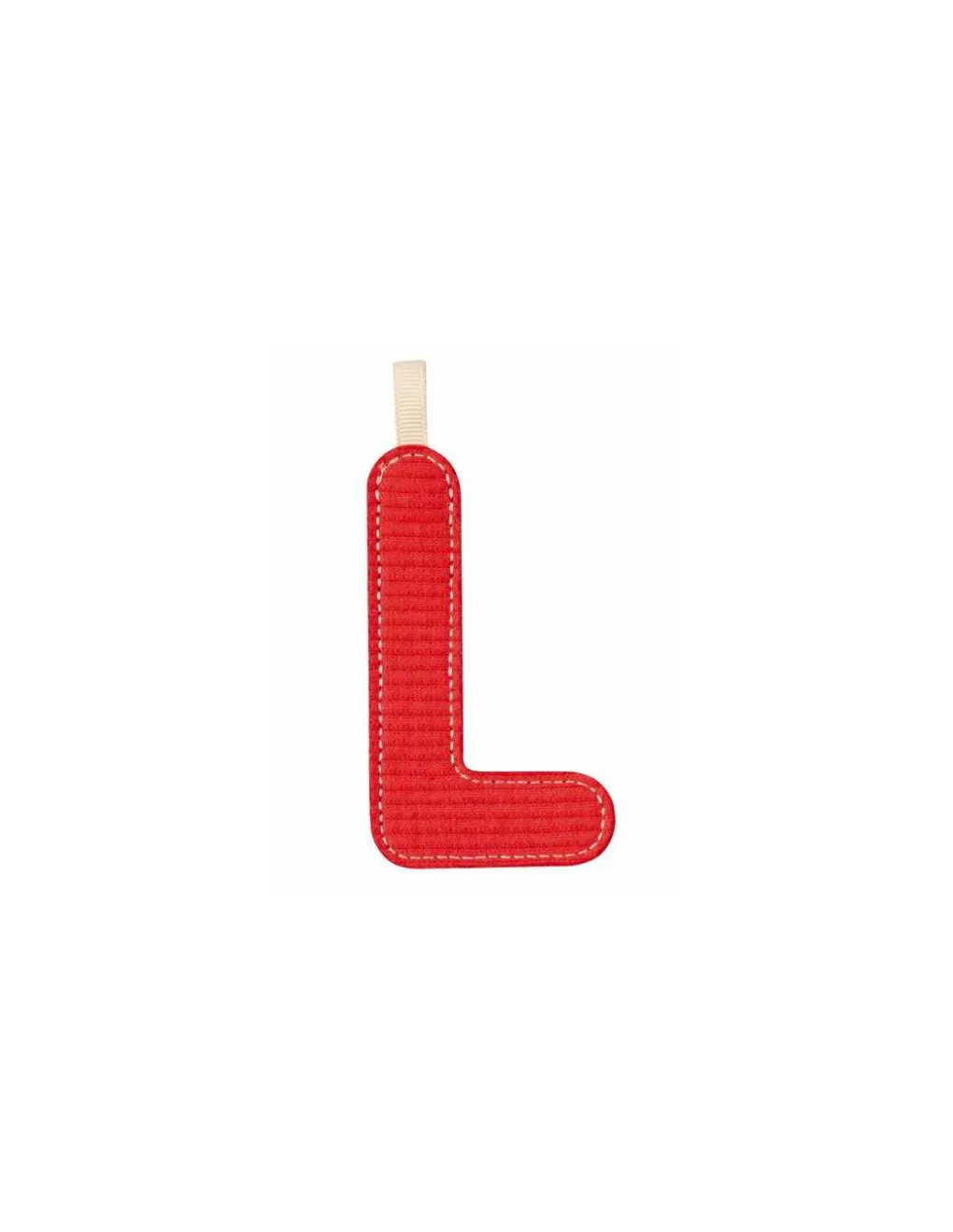 Lilliputiens Lettre L rouge phosphorescente -