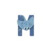 Moulin Roty Lettre M bleu en bois - New