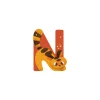 Moulin Roty Lettre N orange en bois - Outlet