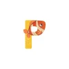 Moulin Roty Lettre P en bois - Outlet