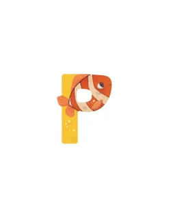 Moulin Roty Lettre P en bois - Outlet