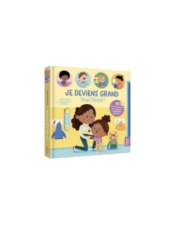 Auzou Livre animé Je deviens grand vive l'école - Discount