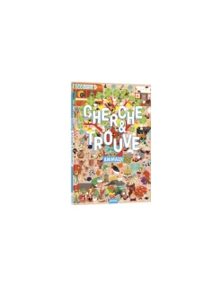 Auzou Livre Cherche et trouve animaux - Hot