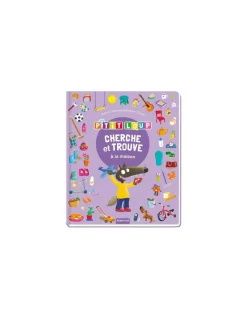 Auzou Livre Cherche et trouve des tout-petits P'tit Loup À la maison - Sale