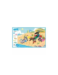 Auzou Livre Cherche et trouve des tout-petits P'tit Loup vive les vacances - New