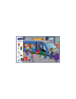 Auzou Livre Cherche et trouve des tout-petits P'tit Loup vive les vacances - New