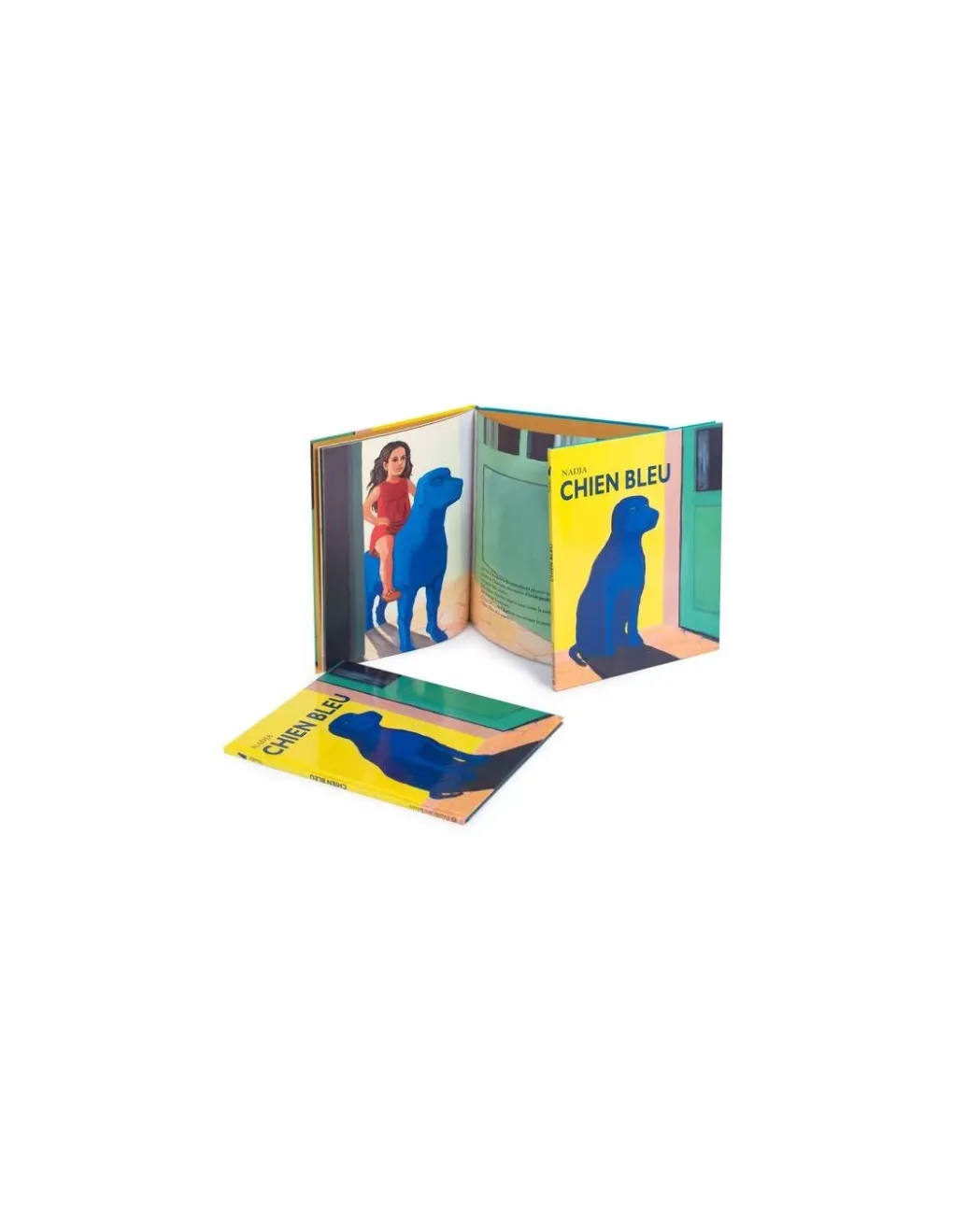 Moulin Roty Livre Chien bleu - L'école des loisirs Best