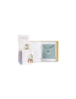 Moulin Roty Livre de naissance Trois Petits Lapins - Hot