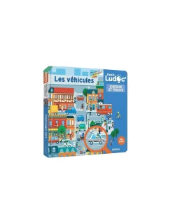 Auzou Livre documentaire cherche et trouve les véhicules Ludoc - Best